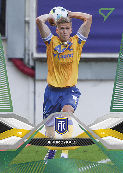 Jehor Cykalo Teplice SportZoo Chance Liga 2025/26 1. serie Green #122