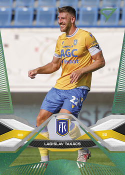 Ladislav Takacs Teplice SportZoo Chance Liga 2025/26 1. serie Green #124