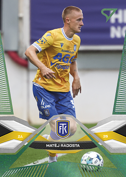Matej Radosta Teplice SportZoo Chance Liga 2025/26 1. serie Green #127