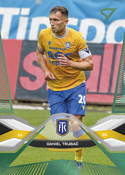Daniel Trubac Teplice SportZoo Chance Liga 2025/26 1. serie Green #129