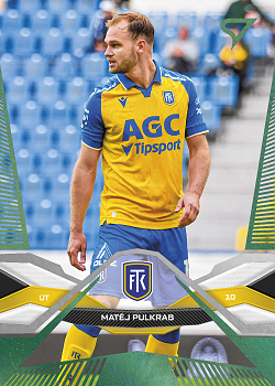Matej Pulkrab Teplice SportZoo Chance Liga 2025/26 1. serie Green #132