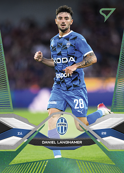 Daniel Langhamer Mlada Boleslav SportZoo Chance Liga 2025/26 1. serie Green #138