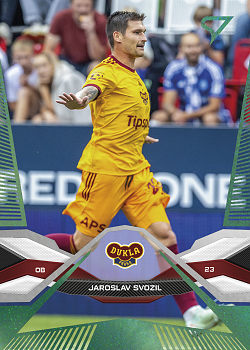 Jaroslav Svozil Dukla Praha SportZoo Chance Liga 2025/26 1. serie Green #161