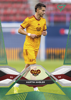 Martin Ambler Dukla Praha SportZoo Chance Liga 2025/26 1. serie Green #162