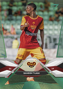 Samsom Tijani Dukla Praha SportZoo Chance Liga 2025/26 1. serie Green #165