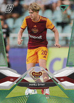 Matej Zitny Dukla Praha SportZoo Chance Liga 2025/26 1. serie Green #166