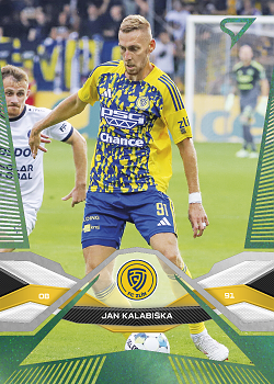 Jan Kalabiska Zlin SportZoo Chance Liga 2025/26 1. serie Green #184