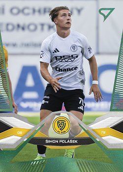 Simon Polasek Zlin SportZoo Chance Liga 2025/26 1. serie Green #186