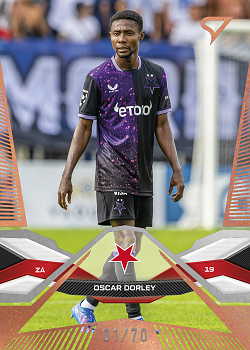 Oscar Dorley Slavia Praha SportZoo Chance Liga 2025/26 1. serie Copper /70 #6