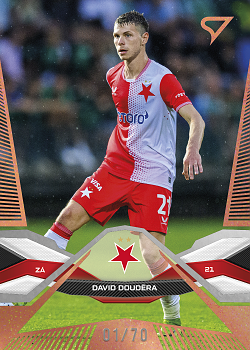 David Doudera Slavia Praha SportZoo Chance Liga 2025/26 1. serie Copper /70 #7