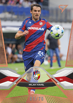Milan Havel Viktoria Plzen SportZoo Chance Liga 2025/26 1. serie Copper /70 #16
