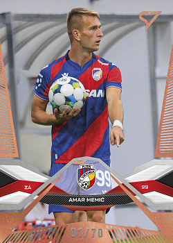 Amar Memic Viktoria Plzen SportZoo Chance Liga 2025/26 1. serie Copper /70 #20