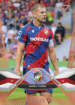 Matej Vydra Viktoria Plzen SportZoo Chance Liga 2025/26 1. serie Copper /70 #24