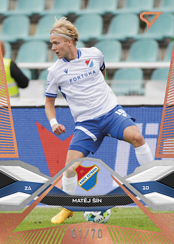 Matej Sin Banik Ostrava SportZoo Chance Liga 2025/26 1. serie Copper /70 #35