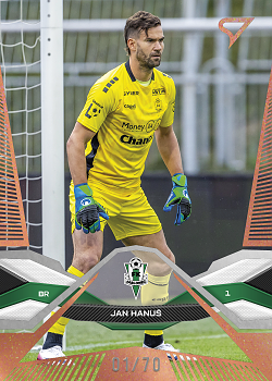 Jan Hanus Jablonec SportZoo Chance Liga 2025/26 1. serie Copper /70 #49
