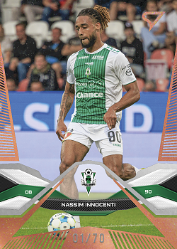 Nassim Innocenti Jablonec SportZoo Chance Liga 2025/26 1. serie Copper /70 #51