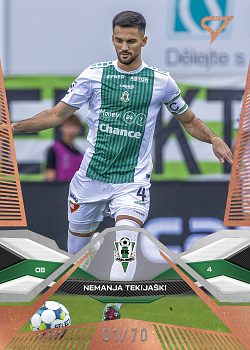 Nemanja Tekijaski Jablonec SportZoo Chance Liga 2025/26 1. serie Copper /70 #53