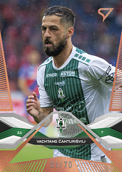 Vachtang Canturisvili Jablonec SportZoo Chance Liga 2025/26 1. serie Copper /70 #55