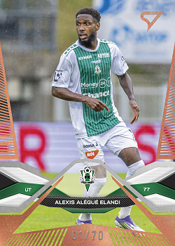 Alexis Alegue Elandi Jablonec SportZoo Chance Liga 2025/26 1. serie Copper /70 #57