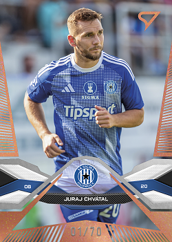 Juraj Chvatal Sigma Olomouc SportZoo Chance Liga 2025/26 1. serie Copper /70 #64