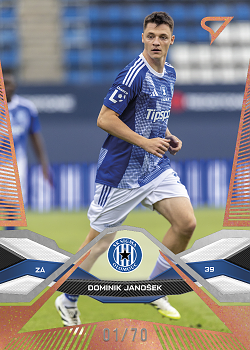 Dominik Janosek Sigma Olomouc SportZoo Chance Liga 2025/26 1. serie Copper /70 #67