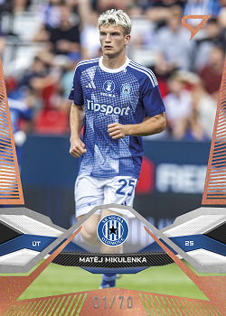 Matej Mikulenka Sigma Olomouc SportZoo Chance Liga 2025/26 1. serie Copper /70 #71