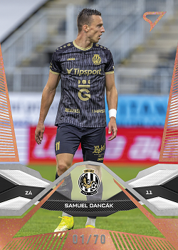 Samuel Dancak Hradec Kralove SportZoo Chance Liga 2025/26 1. serie Copper /70 #78