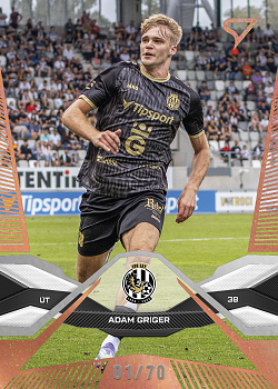 Adam Griger Hradec Kralove SportZoo Chance Liga 2025/26 1. serie Copper /70 #83
