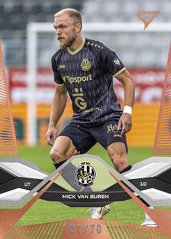 Mick Van Buren Hradec Kralove SportZoo Chance Liga 2025/26 1. serie Copper /70 #84