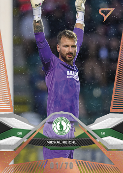 Michal Reichl Bohemians Praha SportZoo Chance Liga 2025/26 1. serie Copper /70 #85
