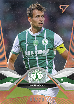 Lukas Hulka Bohemians Praha SportZoo Chance Liga 2025/26 1. serie Copper /70 #86