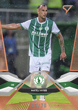 Matej Hybs Bohemians Praha SportZoo Chance Liga 2025/26 1. serie Copper /70 #87