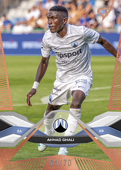 Ahmad Ghali Slovan Liberec SportZoo Chance Liga 2025/26 1. serie Copper /70 #101