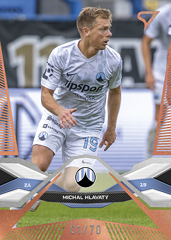 Michal Hlavaty Slovan Liberec SportZoo Chance Liga 2025/26 1. serie Copper /70 #102
