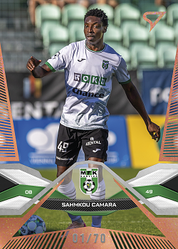 Sahmkou Camara Karvina SportZoo Chance Liga 2025/26 1. serie Copper /70 #110