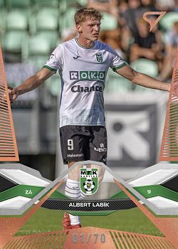Albert Labik Karvina SportZoo Chance Liga 2025/26 1. serie Copper /70 #114