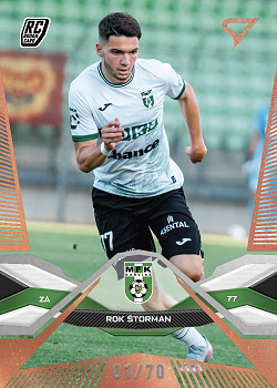 Rok Storman Karvina SportZoo Chance Liga 2025/26 1. serie Copper /70 #116