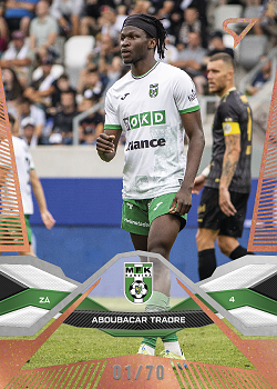 Aboubacar Traore Karvina SportZoo Chance Liga 2025/26 1. serie Copper /70 #117
