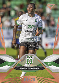 Ebrima Singhateh Karvina SportZoo Chance Liga 2025/26 1. serie Copper /70 #119