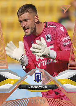 Matous Trmal Teplice SportZoo Chance Liga 2025/26 1. serie Copper /70 #121