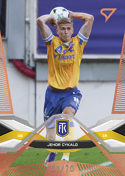 Jehor Cykalo Teplice SportZoo Chance Liga 2025/26 1. serie Copper /70 #122