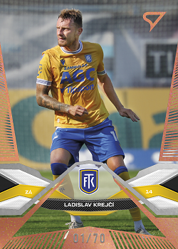 Ladislav Krejci Teplice SportZoo Chance Liga 2025/26 1. serie Copper /70 #126
