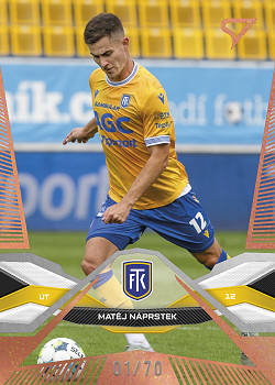 Matej Naprstek Teplice SportZoo Chance Liga 2025/26 1. serie Copper /70 #131