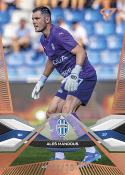 Ales Mandous Mlada Boleslav SportZoo Chance Liga 2025/26 1. serie Copper /70 #133