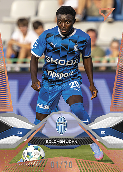 Solomon John Mlada Boleslav SportZoo Chance Liga 2025/26 1. serie Copper /70 #137