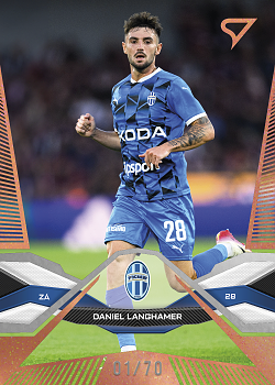 Daniel Langhamer Mlada Boleslav SportZoo Chance Liga 2025/26 1. serie Copper /70 #138