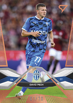 David Pech Mlada Boleslav SportZoo Chance Liga 2025/26 1. serie Copper /70 #142