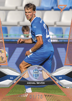 Michal Sevcik Mlada Boleslav SportZoo Chance Liga 2025/26 1. serie Copper /70 #143