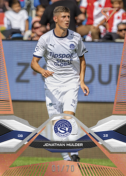 Jonathan Mulder Slovacko SportZoo Chance Liga 2025/26 1. serie Copper /70 #147