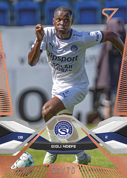 Gigli Ndefe Slovacko SportZoo Chance Liga 2025/26 1. serie Copper /70 #148